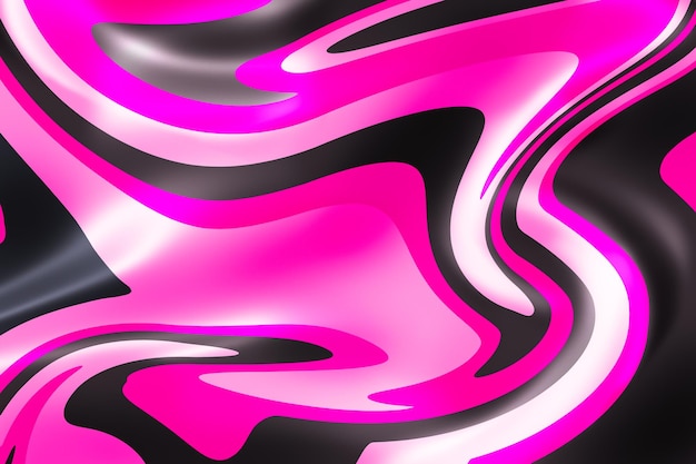 Sfondo rosa e nero con motivo swirly