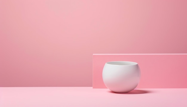 Sfondo rosa minimalista