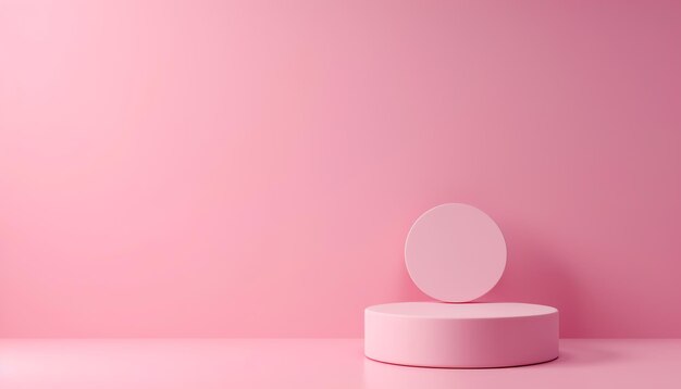 Sfondo rosa minimalista