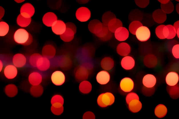 Sfondo rosso bokeh