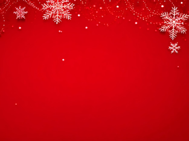 sfondo rosso di Natale minimal design semplice