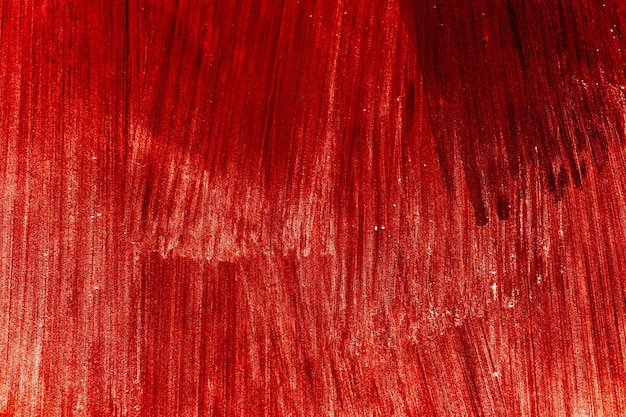 Sfondo rosso spaventose pareti sporche sanguinolente per le pareti di fondo sono piene di macchie di sangue e graffi