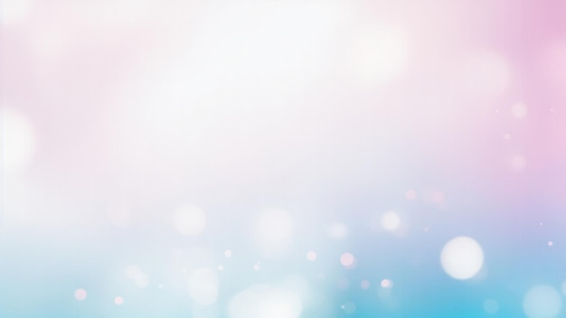 sfondo sfocato astratto con gradiente bokeh bianco e rosa