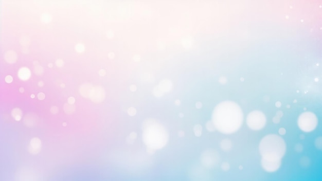 sfondo sfocato astratto con gradiente bokeh bianco e rosa