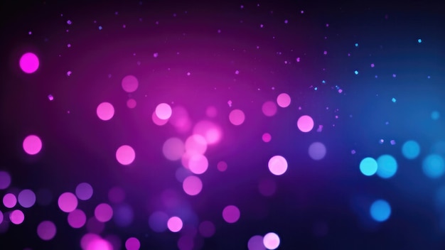 sfondo sfocato astratto con gradiente bokeh blu e rosa