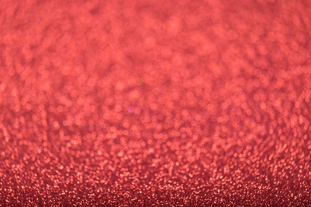 Sfondo sfocato glitter rosso