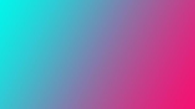 Sfondo sfumato di colore rosa neon e blu ceruleo Modello di banner