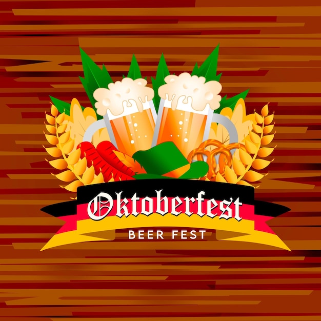 Sfondo-stile-legno-logo-Oktoberfest