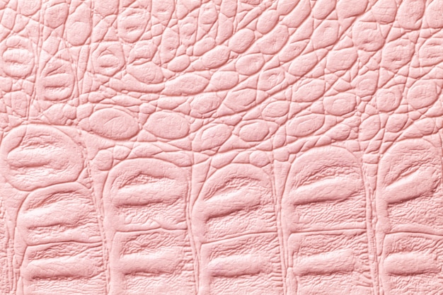 Sfondo texture in pelle rosa chiaro