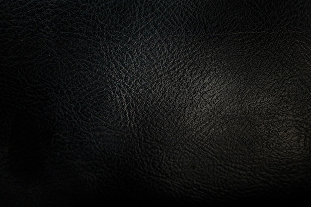 Sfondo texture pelle nera