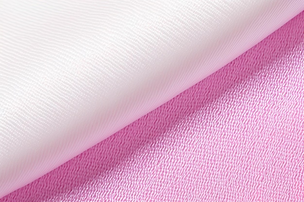 sfondo texture tessuto a strisce rosa e bianco