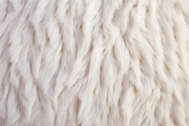 Sfondo texture tessuto peluche bianco con motivo materiale morbido e caldo