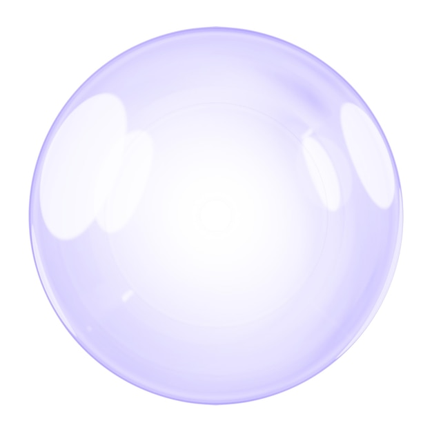 sfondo trasparente a forma rotonda a forma di bolla png viola