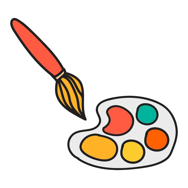 sfondo trasparente png elemento pincello doodle
