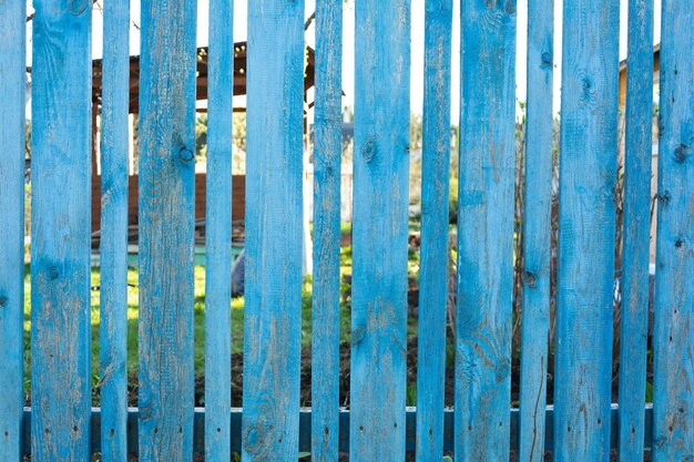 Sfondo turchese vecchio bordo dipinto recinzione pannelli in legno grunge turchese sfondo