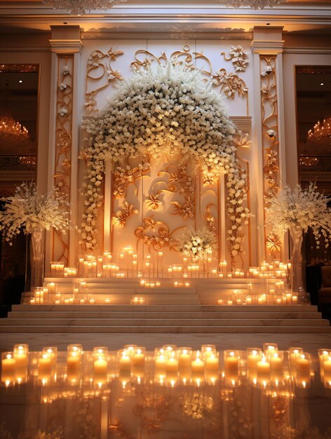 Sfondo UHD wedding_anniversary_stage_decoration