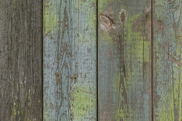Sfondo verde dipinto vecchie plance texture