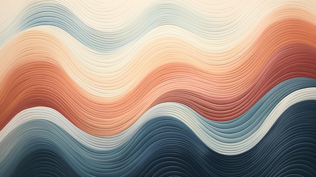 sfondo vettoriale astratto colorato con linee lisce e onde