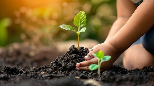 Sforzi di conservazione della natura Fotografia di stock