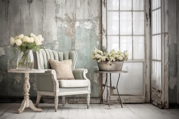 Shabby Chic idee di interior design fotografia pubblicitaria professionale