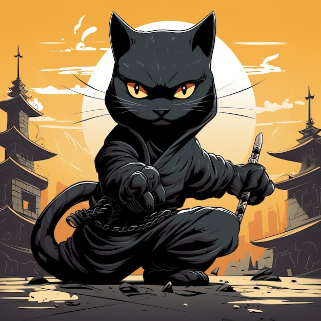 Shadow Slasher Le avventure del ninja gatto nero