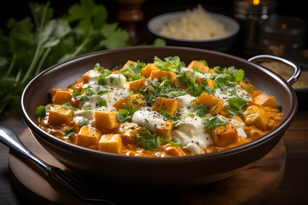 Shahi Paneer un piatto principale indiano