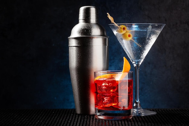 Shaker e cocktail