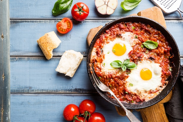 Shakshuka, cibo tipico israeliano