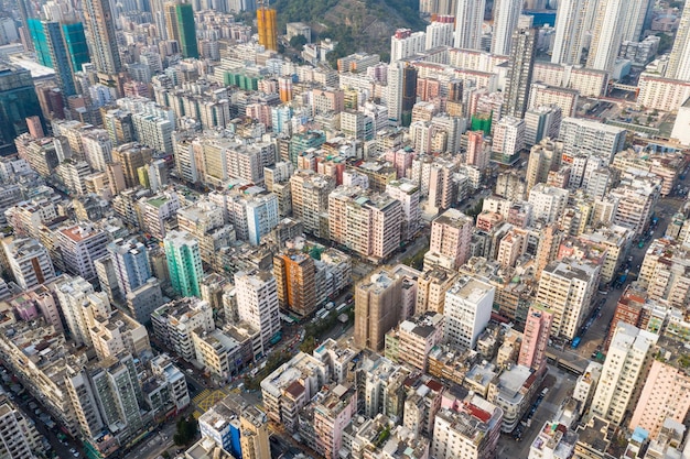 Sham Shui Po, Hong Kong 18 marzo 2019: Città di Hong Kong