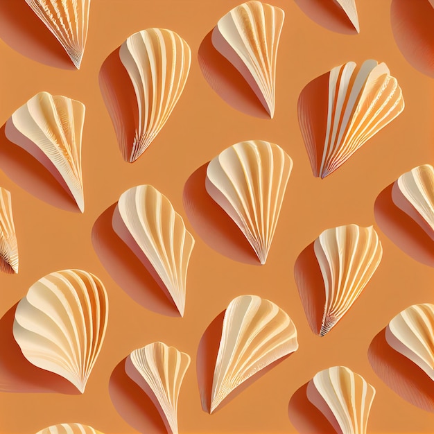 Shell Illustration, poster design, stampa digitale, stock art di shell, supporti di stampa, stampabili