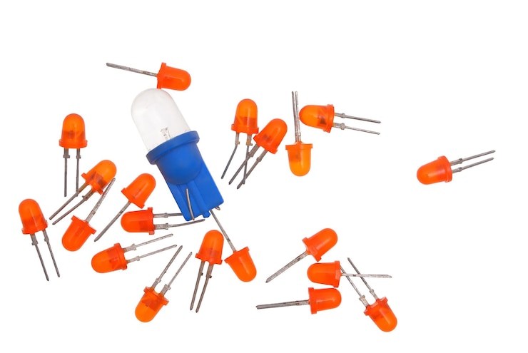Photo shining diodes
