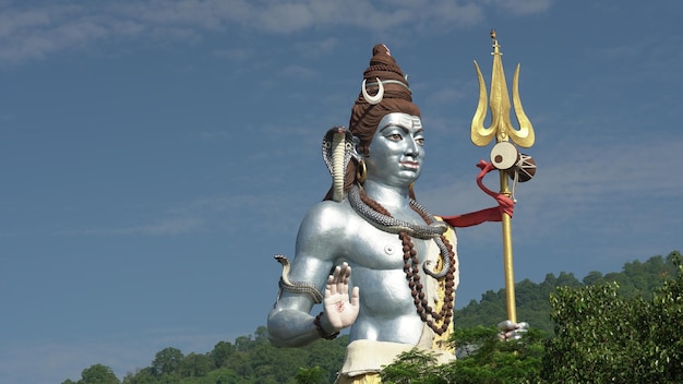 Shiva del dio indù indiano nell'Uttarakhand