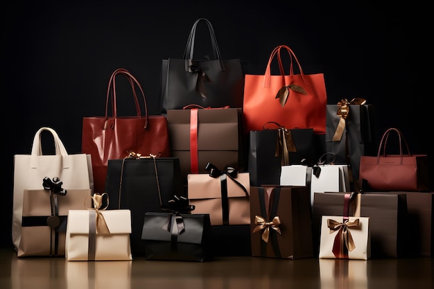 shopper, confezioni regalo e accessori per le promozioni del Black Friday