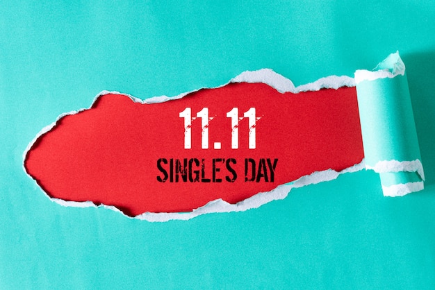 Shopping online in Cina, vendita 11.11 single day.