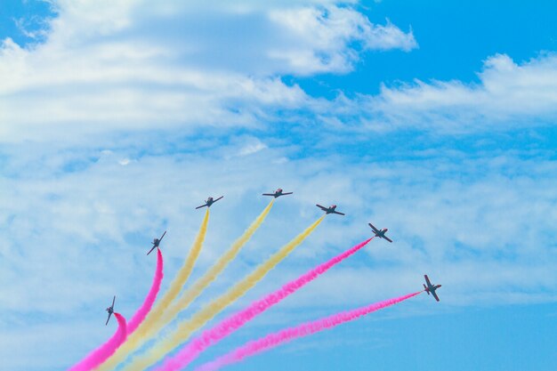 Show aereo di Patrulla Aguila