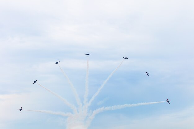 Show aereo di Patrulla Aguila