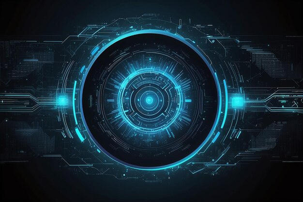 Sicurezza cybernetica concetto digitale astratto background tecnologico