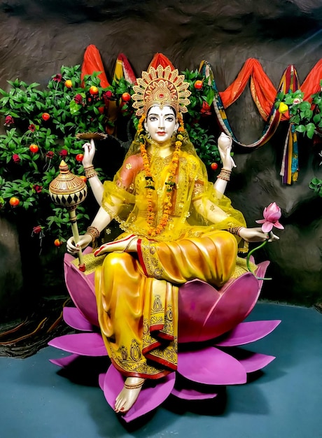 Siddhidatri mata giorno 9 Navratri dea indiana Durga mata avatar