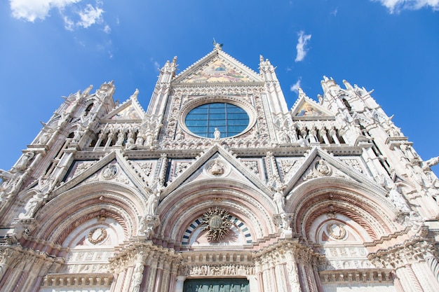 Siena, regione Toscana, Italia. La chiesa principale di questa antica città