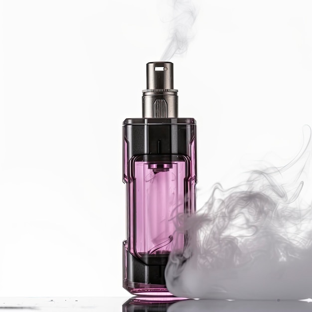 sigaretta elettronica vape con fumo che ne esce