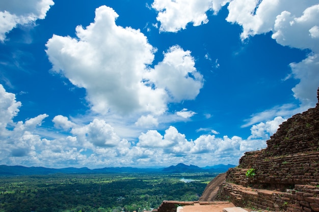 Sigiriya Lion Rock Fortress in Sri Lanka