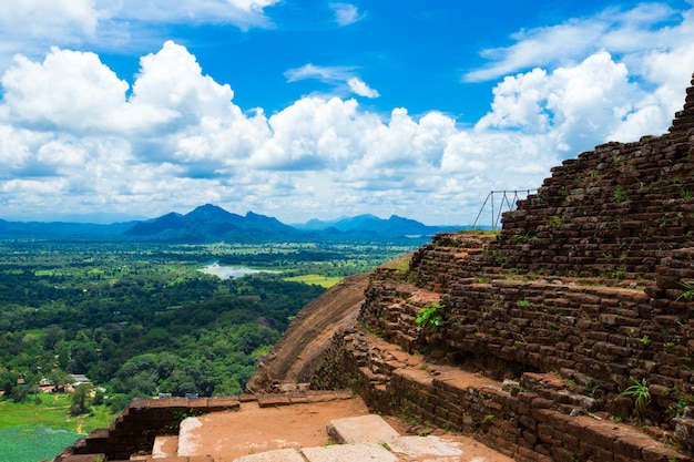 Sigiriya Lion Rock Fortress nello Sri Lanka