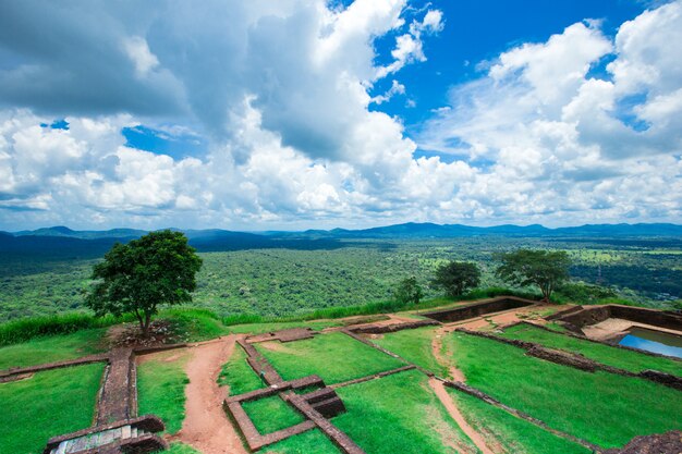 Sigiriya Lion Rock Fortress nello Sri Lanka