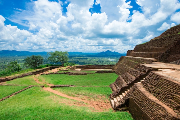 Sigiriya Lion Rock Fortress nello Sri Lanka