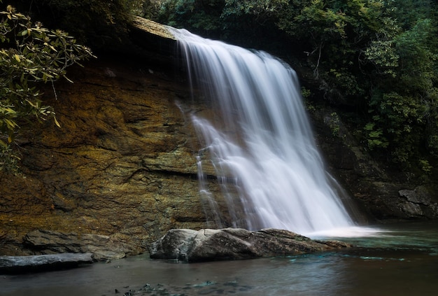 Silver Run cade a cascata vicino a Cashiers NC