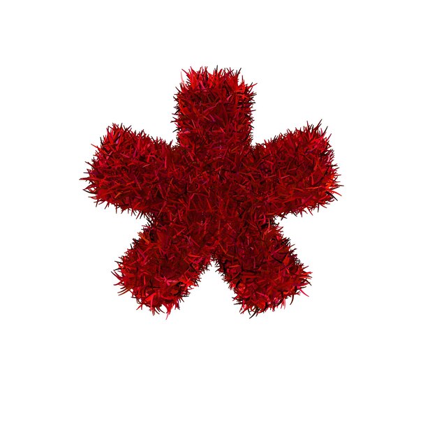 Simboli dell'erba rossa matematica