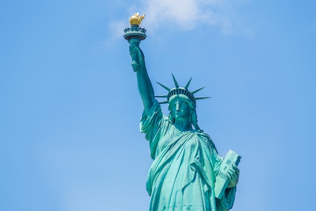 Simbolo americano USA degli Stati Uniti di New York della statua della libertà