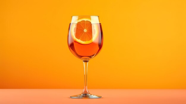 Simbolo della celebrazione Festa nazionale olandese Giorno del Re Cocktail Koningsdag Generativo ai