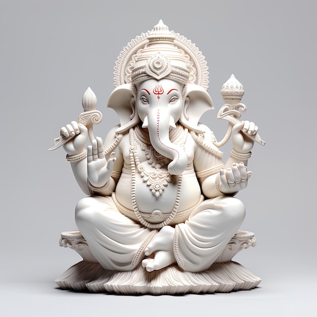 Simpatico 3D Ganesha AI generativo