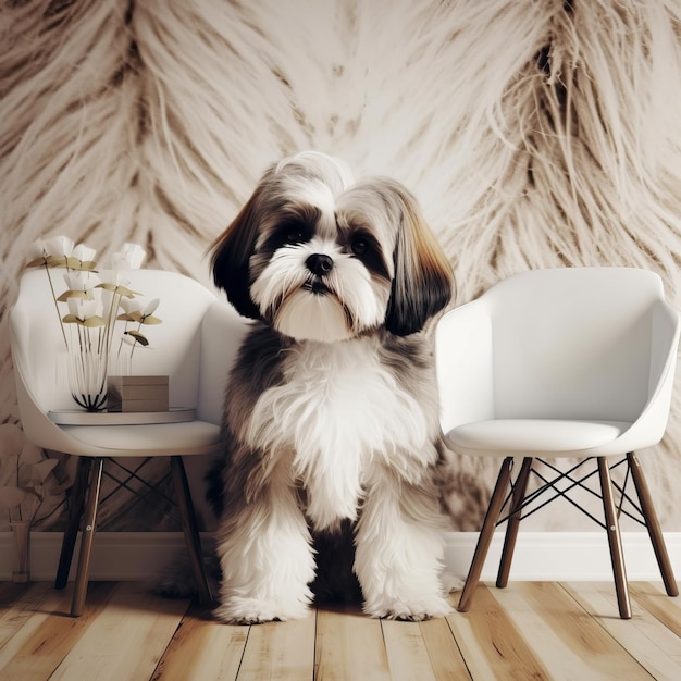 Simpatico cane Shih Tzu